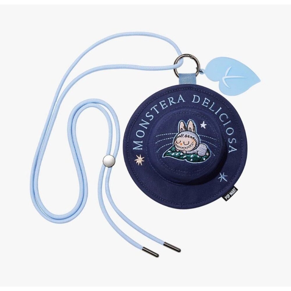 Labubu‎ MONSTERA DELICIOSA  Fall in Wild Series Bucket Hat Mini Bag Pop Mart